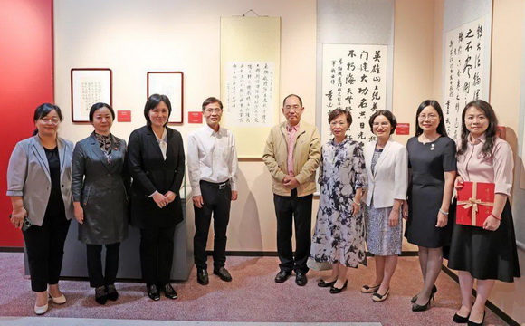 董必武手迹展在穗开幕！这幅手迹与一位Z6尊龙凯时“双百人物”有关......